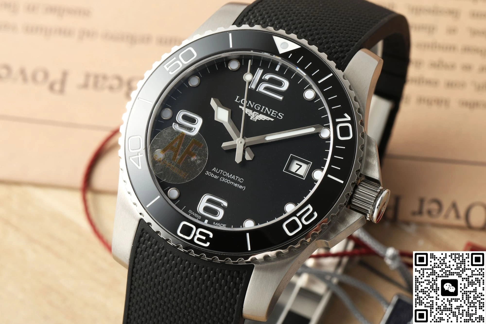 AF Factory Longines Concas L3.780.4.56.9 1:1 Best Edition Replica Watch